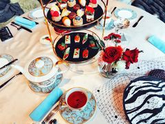 瓜纳拉黑巧蛋糕-北京古城老院厉晓麟精致菜