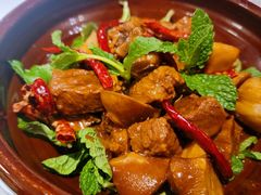 牛肉拌薄荷-沿途四季·云南菜(建外大街店)