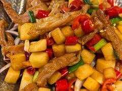 干锅爆炒肥肠-海泰食府·新鲁菜·家宴(总部基地店)