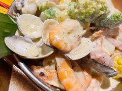 手抓海鲜蒜香奶油味-仓库南洋海鲜小排档(柳河路店)