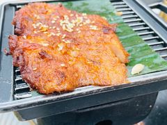 炭烤秘制猪颈肉-simply thai天泰(静安嘉里中心店)