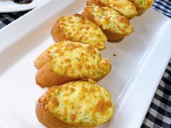 烤芝士蒜香面包-hallch好吃餐厅(奥体中心店)