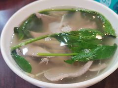 猪肝菠菜汤-古早人小吃店(黄河北路店)
