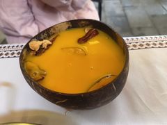-满格嗦新疆椒麻鸡火锅.炒米粉(川大江安校区店)