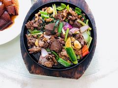 炒鸡杂-茗荔园农庄(大涌店)