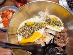 -明洞阿姨·韩式酱蟹烤肉·创意料理(三元桥店)