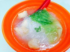 豆腐泡粉丝青菜汤-食惠里小笼包面馆(越秀店)