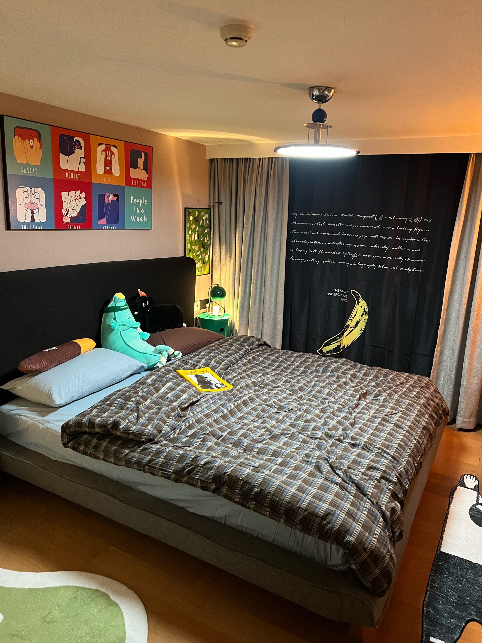 我的小卧室入秋了 ,一个人住真的很舒适