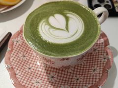 抹茶拿铁-NOTBAD 须时·咖啡馆