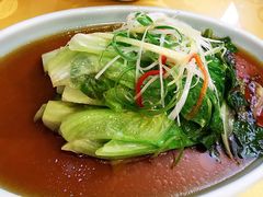 白灼罗马生菜-恭敬李·烤鸭(天坛北门店)