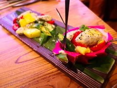 秋葵火龙果沙拉-黑牛の店·和牛烧肉(合生汇店)
