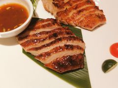 星洲炭烧猪颈肉-金椰壳· 大厨新加坡菜(壹方城店)