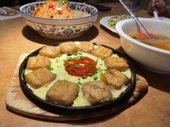 虎皮毛豆腐-大傻徽菜园·中国徽菜大师(老街店)