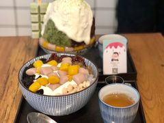 萬得嫩仙草かき氷。-WONDER ICE 萬得冰田(建設路总店)
