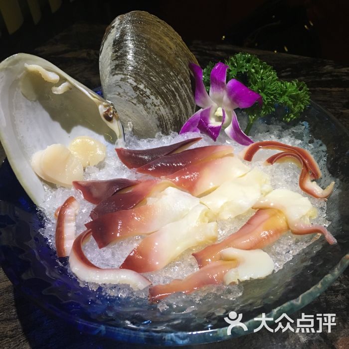 鲜明出众&刺身料理鲜活马贝刺身图片 第2张