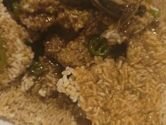 排骨浇汁锅巴-大众酸菜鱼(梨花巷总店)