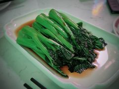 白灼广东菜心-东鑫记港式茶餐厅(南京东路店)