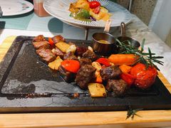 田园澳洲骰子牛肉-蜜桃花开·中西融合菜E&W(南长街店)