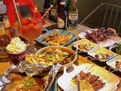 -街角等你.大连海鲜烧烤.经典铁板海鲜串(西安路店)