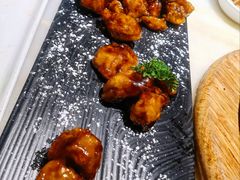 雪花糖醋里脊-绿茶餐厅(西单老佛爷店)