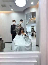 -I+造型烫发染发