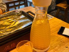 百香果汁-路边摊小炉子烧烤