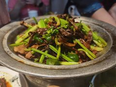 茶树菇炒鸡杂-兴农记