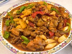 新疆大盘鸡-新疆大厦·慕士塔格餐厅