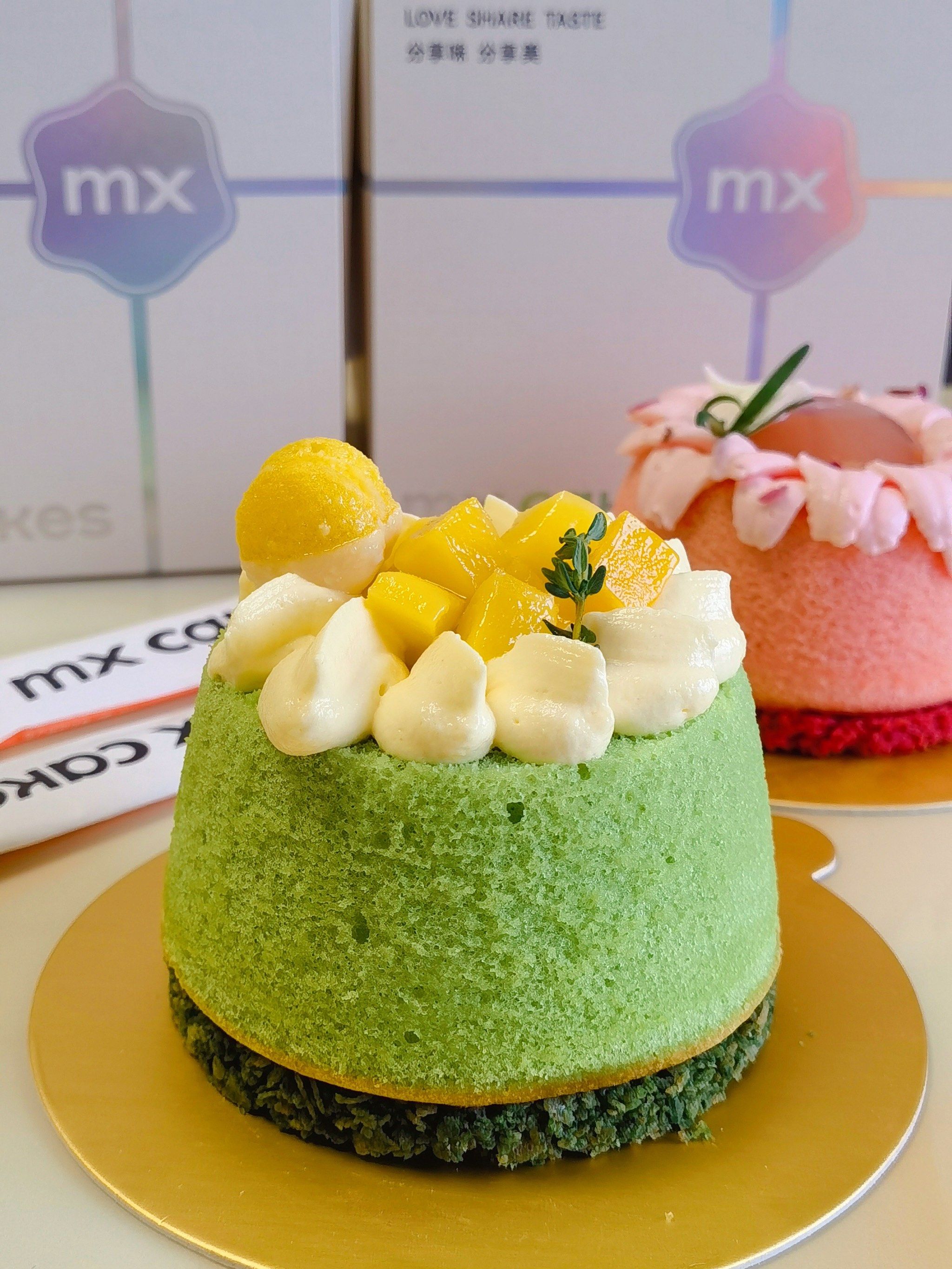 今天的好心情是美心乳脂轻蛋糕给的