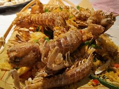 椒盐有膏濑尿虾-桥东喜碧海鲜街(水东街店)