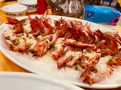 蒜蓉开边蒸九节虾-蚝专家(北滘店)