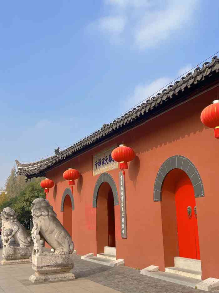 勑赐天宁禅寺-"康熙皇帝六下江南,曾驻哔于此,所以有了".