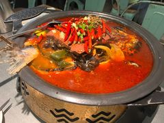 -探鱼·鲜青椒爽麻烤鱼(苏宁广场店)