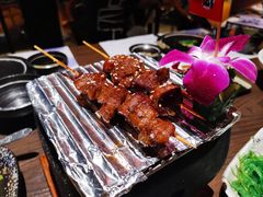 烤牛肉串粒-枫伝料理居酒屋