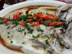 清蒸白刀-蓝国饭店