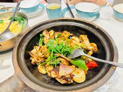 啫啫田鸡煲-常来小聚·广州非遗传承餐厅(高德置地店)