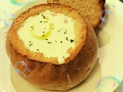 海鲜浓汤配健康黑面包-美丽心情蛋糕(江苏路店)