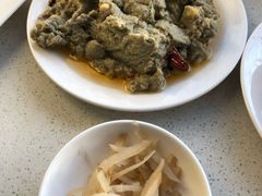 炒麻豆腐-老磁器口豆汁店(天坛店)