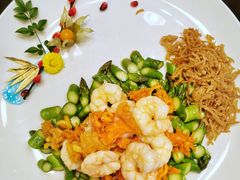 碧绿炒虾仁珊瑚蚌-夏苑(新加坡丽思卡尔顿美年酒店)