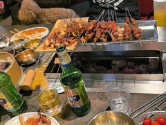 -河坝烧烤串城(金达莱店)