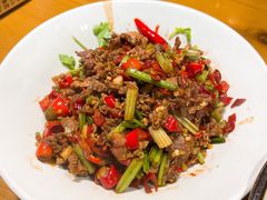 小炒黄牛肉-剁椒入味(黄土岭店)