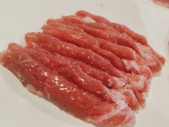 水爆手切精选羊腿肉-京门老爆三·铜锅涮肉 爆肚(望京店)