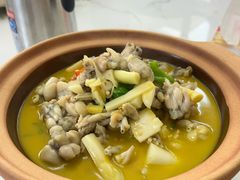 -阿峰饭店·本地土菜馆·农家土鸡煲·一品神仙鸡(报福店)