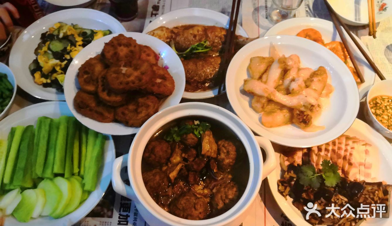 四喜丸子,酱肉拼盘,豆酱