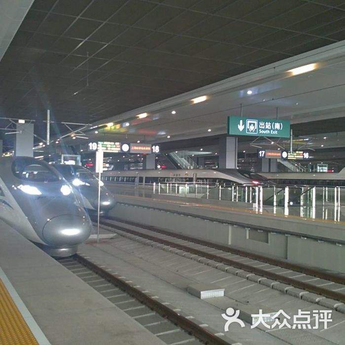 上海火车站高铁 壮观2图片