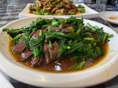 鸭血炒韭菜-小锅饭豆腐馆(嘉陵江街店)