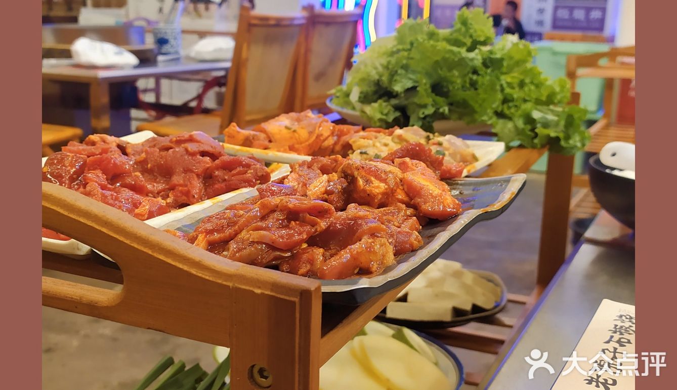大理美食探店之古城老院子石板烧