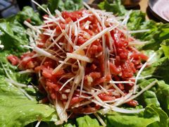 生拌牛肉-姜虎东白丁烤肉(恒隆广场店)