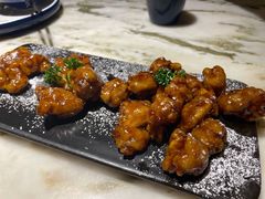 雪花糖醋里脊-绿茶餐厅(乐峰广场店)