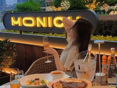 自助取餐区-MONICH牛排融合餐厅(和义大道购物中心店)